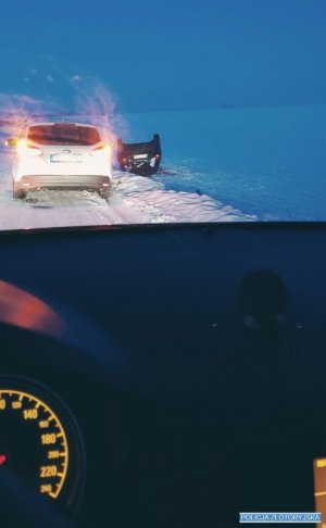 auto po dachowaniu