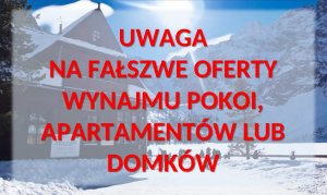 fałszywe oferty najmu pokoi i apartamentów