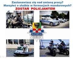 Zostań policjantem, czyli współpraca złotoryjskiej Policji z Powiatowym Urzędem Pracy