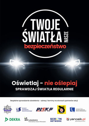 twoje światła nasze bezpieczeństwo