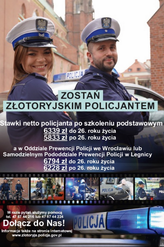 zostań złotoryjskim policjantem