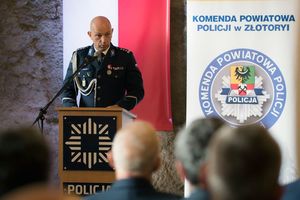 uroczyste obchody Święta Policji na Zamku Grodziec