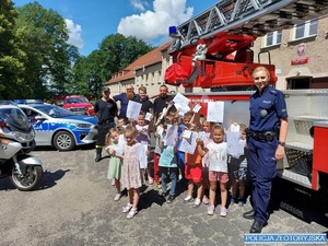 Kręci mnie bezpieczeństwo nad wodą- akcja profilaktyczna złotoryjskiej Policji i Straży Pożarnej