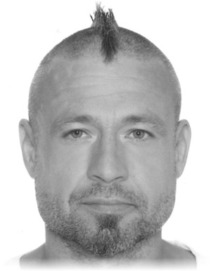 poszukiwany mężczyzna