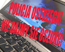 policja przestrzega, nie dajmy się oszukać