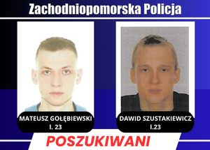 Policja poszukuje dwóch mężczyzn związanych ze sprawą zabójstwa w Policach