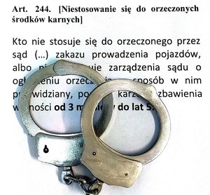 39-letni kierujący pod wpływem dwóch różnych narkotyków i z zakazem prowadzenia pojazdów