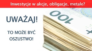 70-latka oszukana przez fałszywych doradców inwestycyjnych. Policjanci zblokowali transfer prawie 100 tysięcy złotych