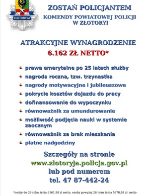Nowi funkcjonariusze w szeragach złotoryjskiej Policji. Wkrótce będą się szkolić na kursie podstawowym