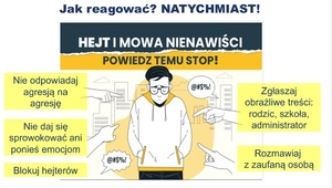 Rozmowy o hejcie i cyberprzemocy w liceum- wspólna akcja policjantów i specjalistów z Centrum Zdrowia Psychicznego