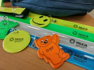 odblaski w różnych kształtach