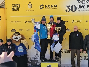 Policjant występuje w Biegu Piastów