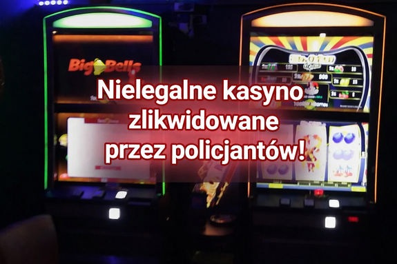 Kolejne nielegalne kasyno zlikwidowane w Złotoryi. Służby ponownie uderzają w hazard