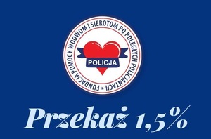 Twoje 1,5 % podatku może pomóc rodzinom po poległych policjantach