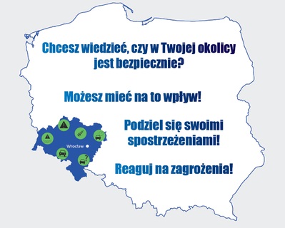 Marcowe podsumowanie ilość zgłoszeń na Krajowej Mapie Zagrożeń Bezpieczeństwa w powiecie złotoryjskim