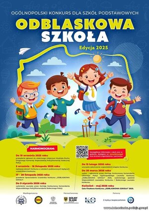 Ogólnopolski konkurs „Odblaskowa szkoła” 2025 rozstrzygnięty