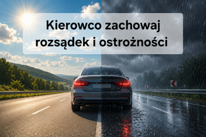 Kierowco zachowaj rozsądek i ostrożność