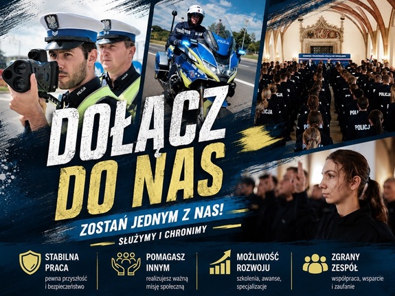 Plakat - Dołącz do Nas
