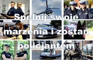 Zastanawiasz się nad swoja przyszłością- Zostań policjantem! Nabór trwa!