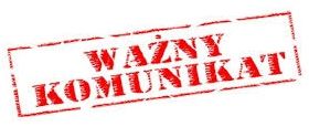 Ważny komunikat