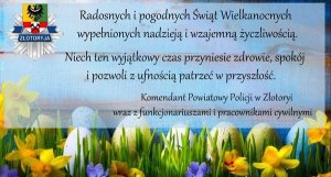 Radosnych i spokojnych Świąt Wielkanocnych